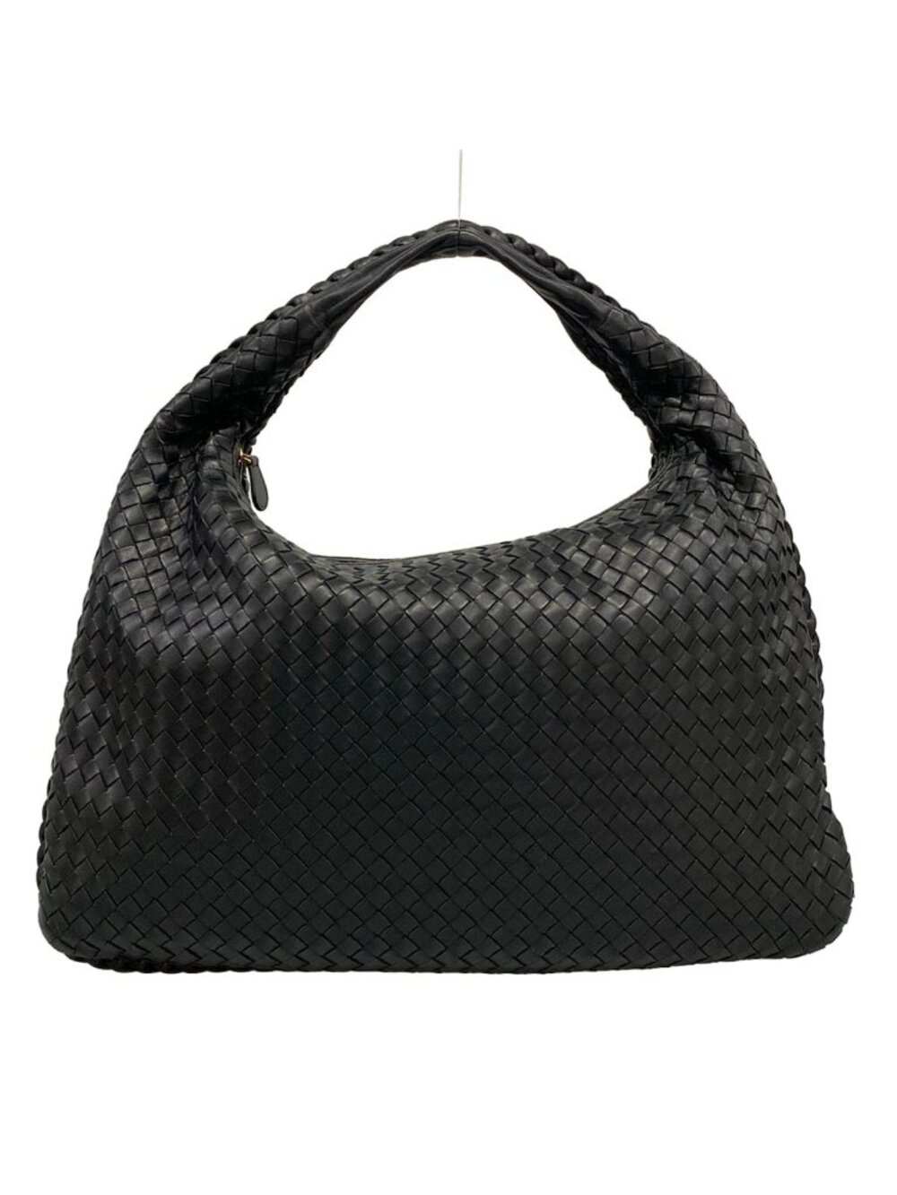 Bottega Veneta Shoulder Bag Medium Black Leather